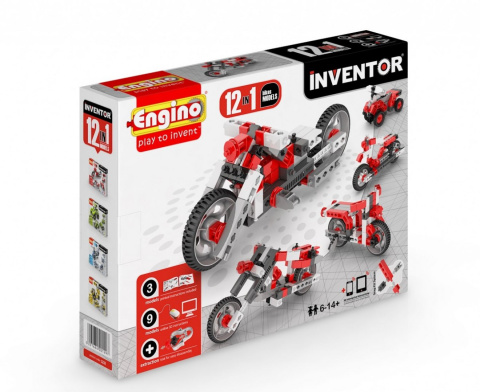 Klocki Engino INVENTOR 12 MODELI (MOTOCYKLE) Klocki Engino INVENTOR 12 MODELI (MOTOCYKLE)