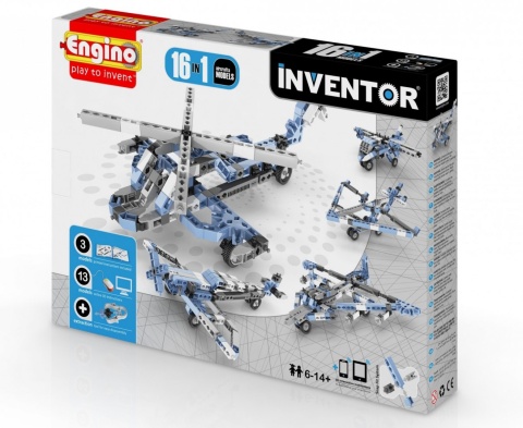 Klocki ENGINO INVENTOR 16 MODELI (SAMOLOTY) Klocki ENGINO INVENTOR 16 MODELI (SAMOLOTY)