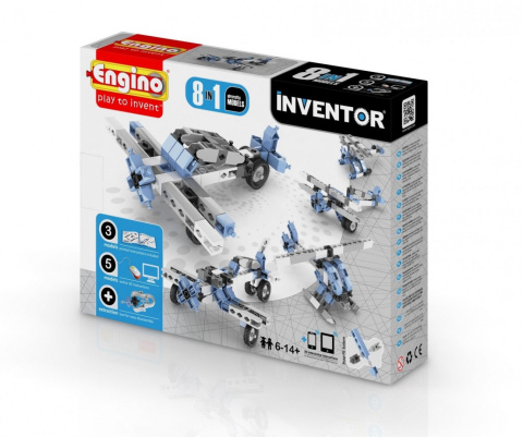 Klocki ENGINO INVENTOR 8 MODELI (SAMOLOTY) Klocki ENGINO INVENTOR 8 MODELI (SAMOLOTY)