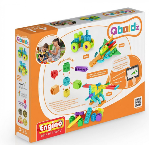 Klocki Engino QBOIDZ 4 W 1 MULTIMODELS (Traktor) Klocki Engino QBOIDZ 4 W 1 MULTIMODELS (Traktor)
