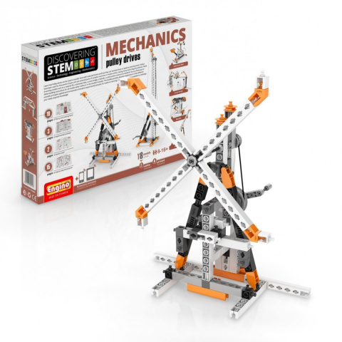 Klocki ENGINO STEM MECHANIKA: Koła pasowe Klocki ENGINO STEM MECHANIKA: Koła pasowe