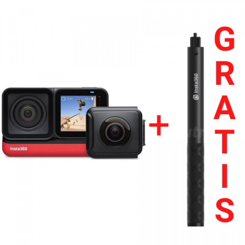 INSTA360 ONE R Twin Edition+KIJEK SELFIE GRATIS INSTA360 ONE R Twin Edition+KIJEK SELFIE GRATIS