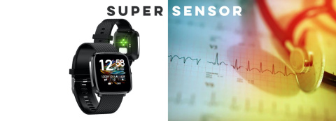 SMARTWATCH BEMI ODI CZARNY SMARTWATCH BEMI ODI CZARNY