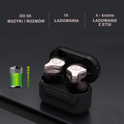 Sabbat E12 Ultra słuchawki bezprzewodowe Rock Coffee Sabbat E12 Ultra słuchawki bezprzewodowe Rock Coffee