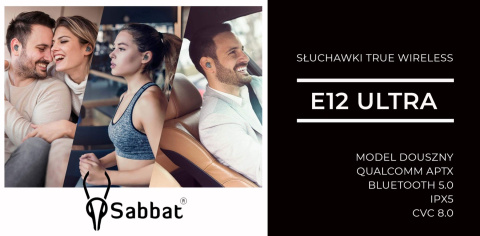 Sabbat E12 Ultra słuchawki bezprzewodowe Rock Coffee Sabbat E12 Ultra słuchawki bezprzewodowe Rock Coffee