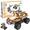 Klocki konstrukcyjne Makerzoid Superbot 26 w 1