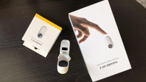 Nowa INSTA360 GO 2 z używanym etui, stan idealny Nowa INSTA360 GO 2 z używanym etui, stan idealny