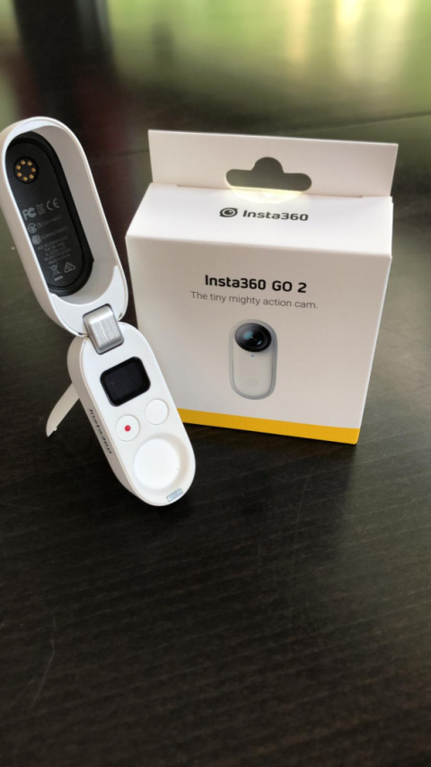 Nowa INSTA360 GO 2 z używanym etui, stan idealny Nowa INSTA360 GO 2 z używanym etui, stan idealny
