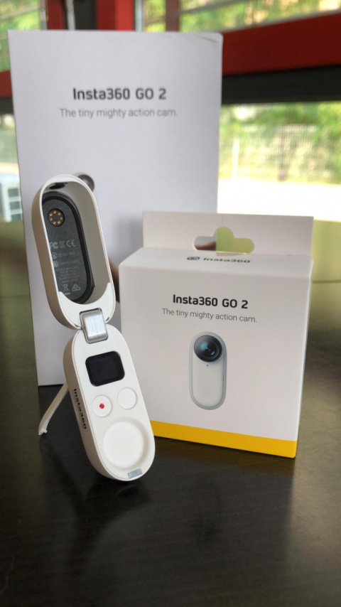 Nowa INSTA360 GO 2 z używanym etui, stan idealny Nowa INSTA360 GO 2 z używanym etui, stan idealny